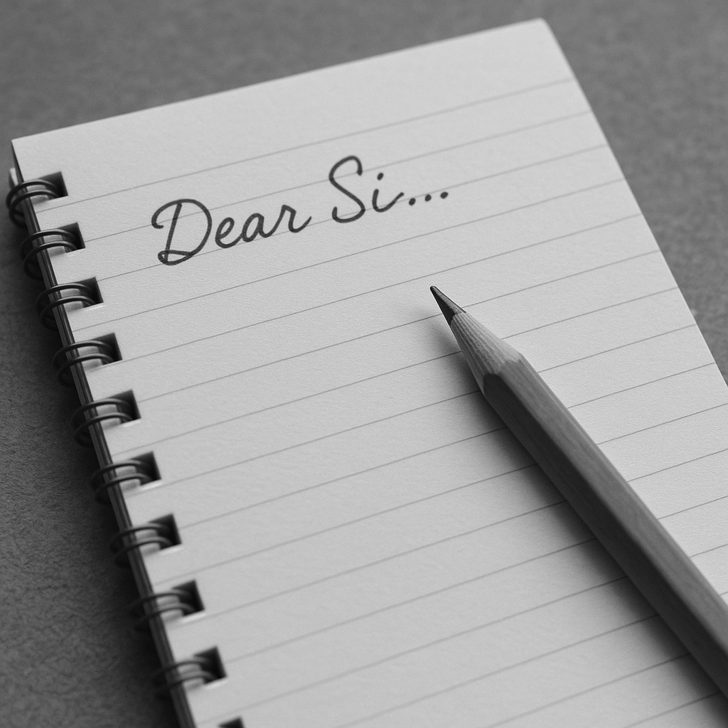 A Letter To My Younger Self